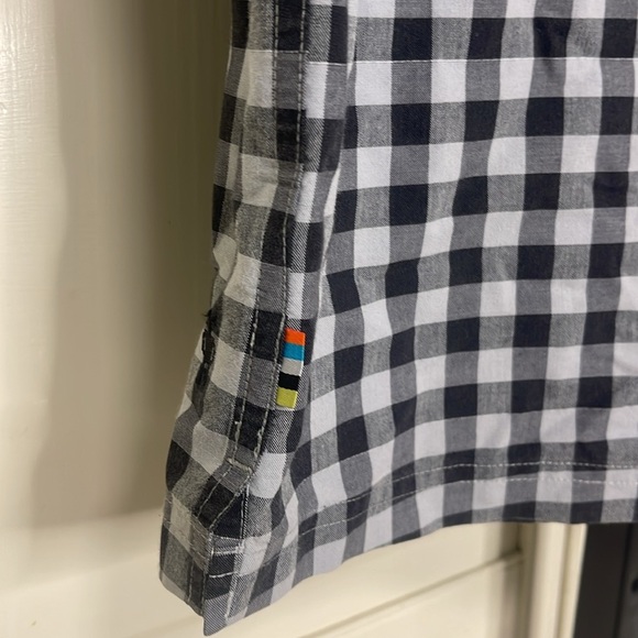 Smartwool Men's Everyday Exploration Gingham Short Sleeve Shirt Sz M - Picture 8 of 11